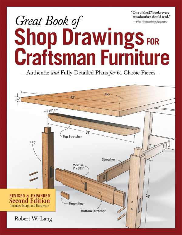 bw-great-book-of-shop-drawings-for-craftsman-furniture-revised-amp-expanded-second-edition-fox-chapel-publishing-9781607659174