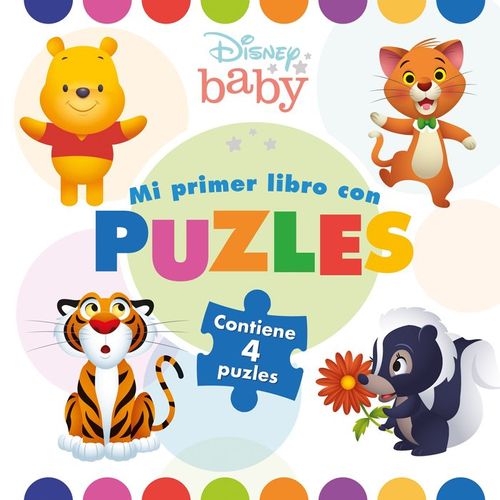 DISNEY BABY MI PRIMER LIBRO CON PUZZLES