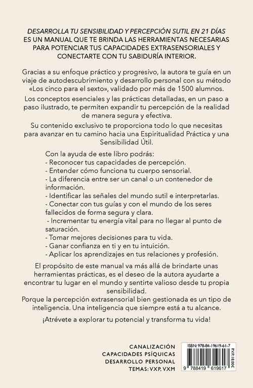 DESARROLLA TU SENSIBILIDAD Y PERCEPCION SUTIL EN 21 DIAS