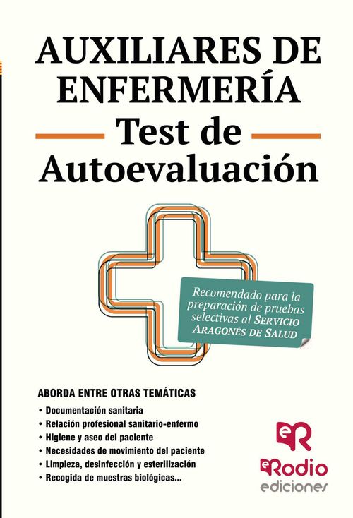 Auxiliares de Enfermer237a M225s de 2500 preguntas tipo test Servicio Aragon233s de Salud