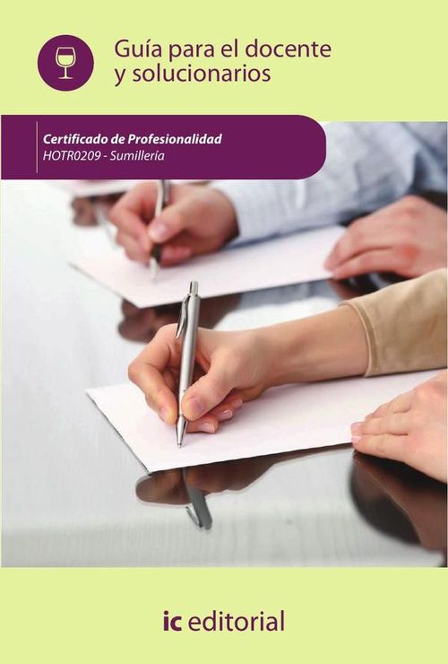 Sumilleria HOTR0209 - Guia para el docente y solucionario