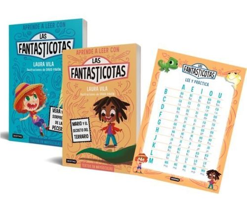 PACK FANTASTICOTAS 1 Y 2 JUNIO SILABARIO