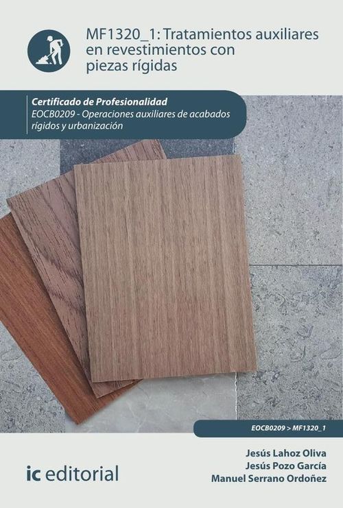 Tratamientos auxiliares en revestimientos con piezas rigidas EOCB0209 - Operaciones auxiliares de ac