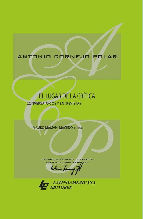 El lugar de la critica