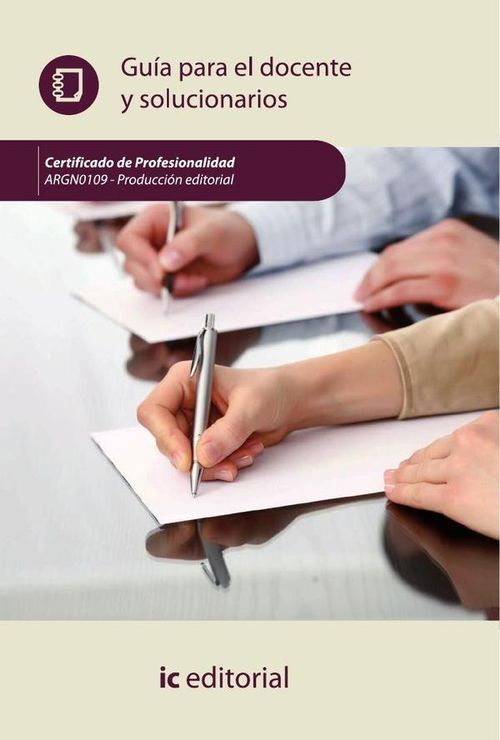PRODUCCION EDITORIAL ARGN0109 Guia para el docente y solucionarios