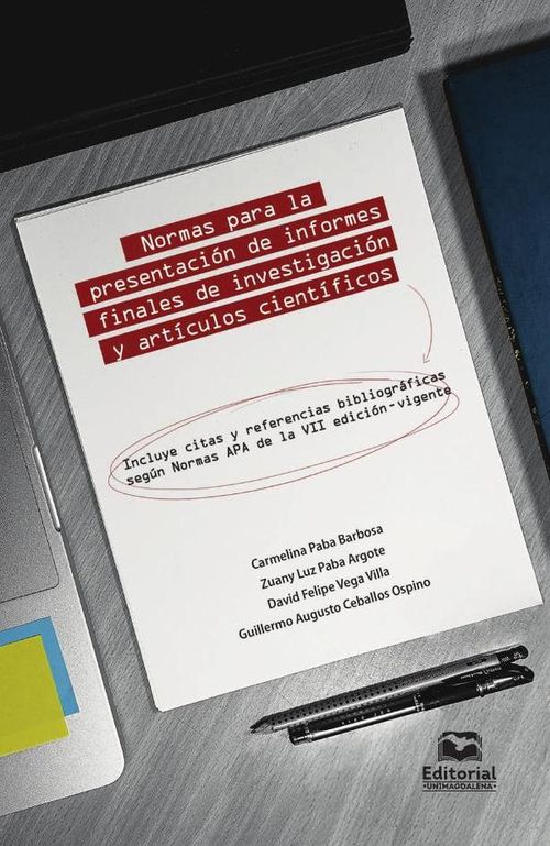 Normas para la presentacion de informes de investigacion y articulos cientificos