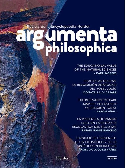 Argumenta philosophica 20162