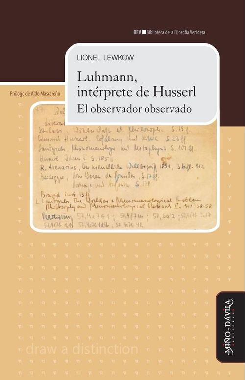 Luhmann interprete de Husserl