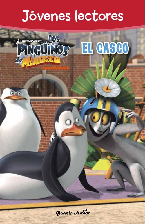 Los Pinguinos de Madagascar El casco Jovenes lectores