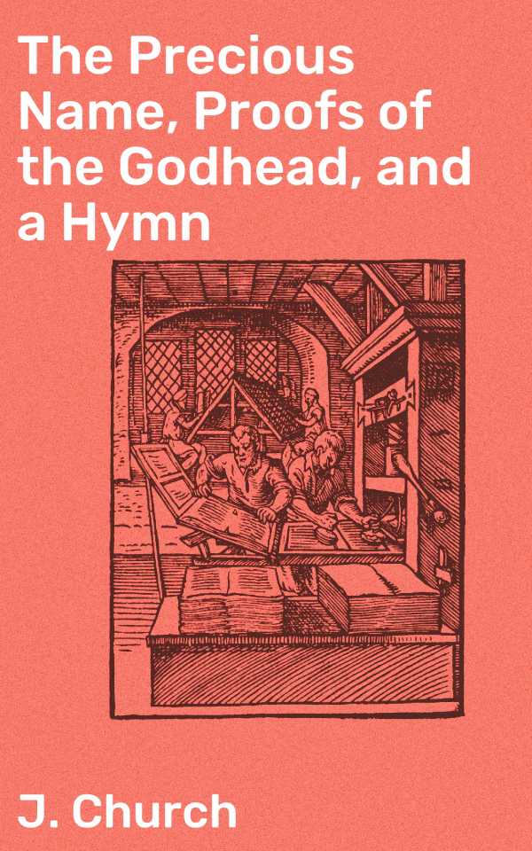 bw-the-precious-name-proofs-of-the-godhead-and-a-hymn-good-press-4064066198640