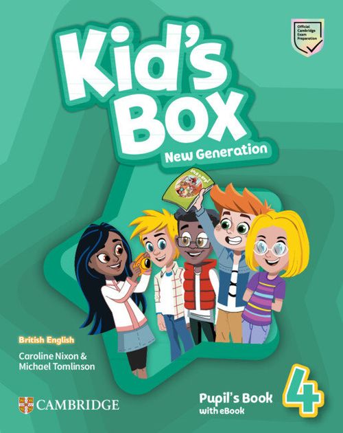 KIDS BOX NEW GENERATION LEVEL 4 PUPILS BOOK WITH EBOOK BRITISH