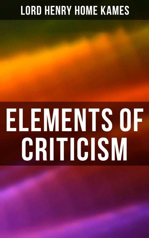 Elements of Criticism