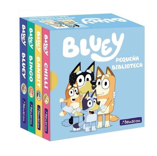 BLUEY LIBRO JUGUETE - PEQUENA BIBLIOTECA