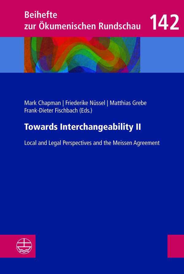 bw-towards-interchangeability-ii-evangelische-verlagsanstalt-9783374076796