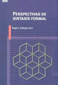 Perspectivas de sintaxis formal