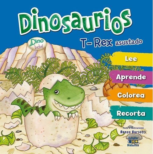 DINOSAURIO T-REX ASUSTADO