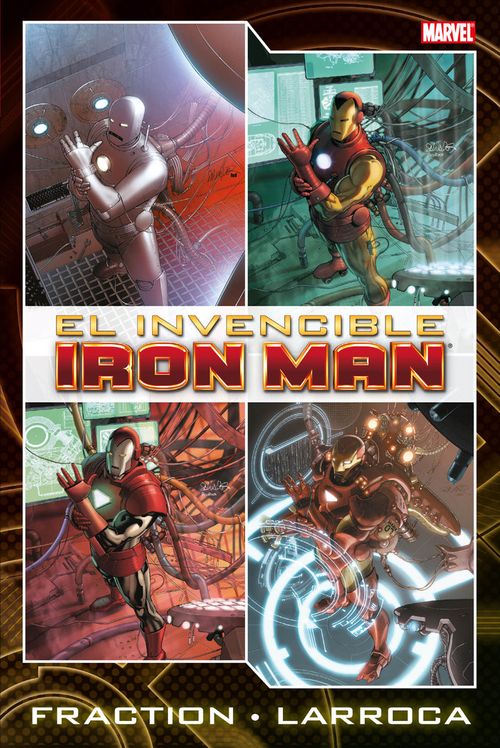 IRON MAN DE FRACTION Y LARROCA 01 MARVEL OMNIBUS