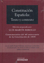 Constitucion Espanola texto y contexto Papel  e-book