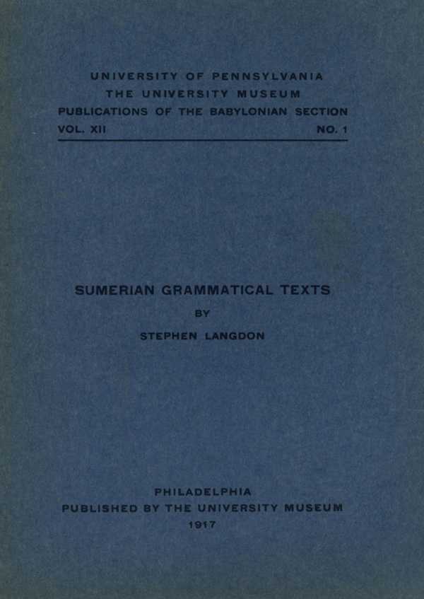 bw-sumerian-grammatical-texts-university-of-pennsylvania-museum-9781512820782