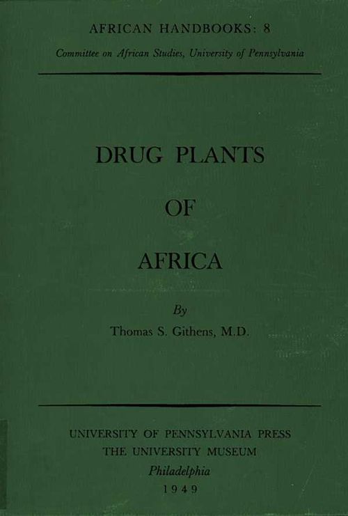 Drug Plants of Africa