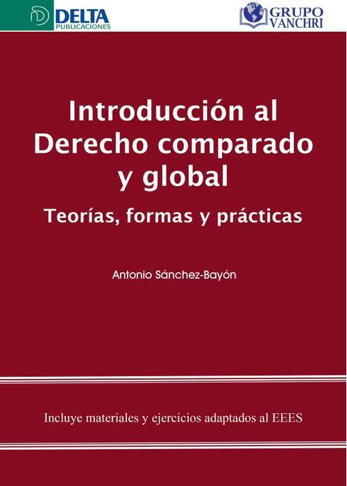Introducción Al Derecho Comparado Y Global