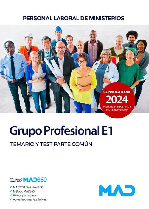 GRUPO PROFESIONAL E1 PERSONAL LABORAL DE MINISTERIOS