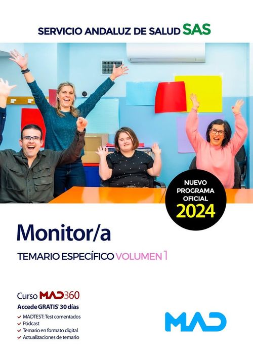 MONITOR TEMARIO ESPECIFICO VOL 01 SAS 2024