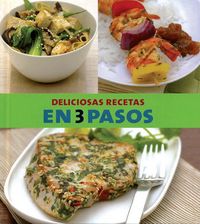 Recetas deliciosas en tres pasos