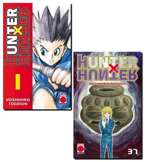 HUNTER X HUNTER 1 PORTADA ALTERNATIVA Y HUNTER X HUNTER 37