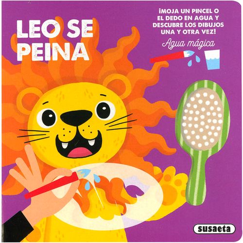 LEO SE PEINA