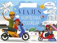 VIAJES BLOCK PARA COLOREAR