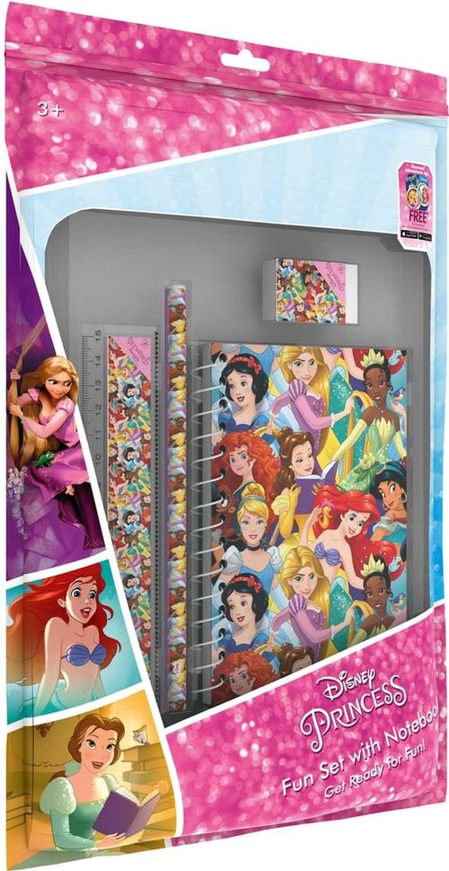 DISNEY PRINCESS DIVERTIDO PACK PARA DIBUJAR Y TOMAR NOTAS
