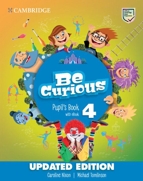 BE CURIOUS LEVEL 4 PUPILS BOOK WITH EBOOK UPDATED