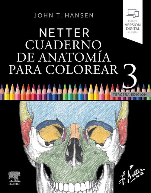 NETTER CUADERNO DE ANATOMIA PARA COLOREAR 3ª ED