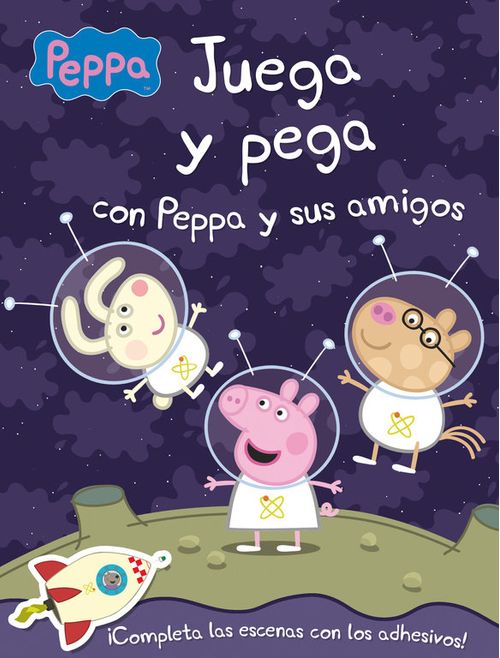 Juega y pega con Peppa y sus amigos Peppa Pig Actividades