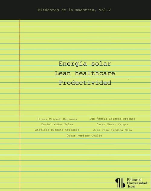 Energia solar  Lean healthcare  Productividad