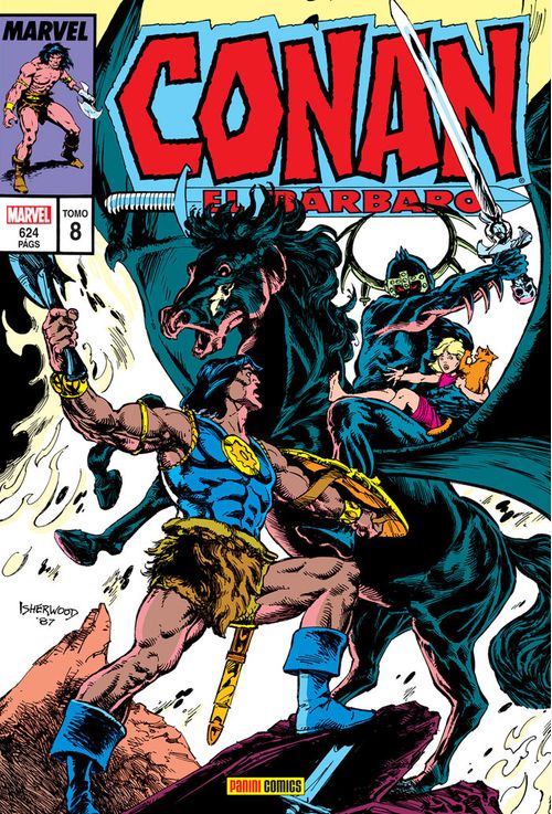 CONAN EL BARBARO LA ETAPA MARVEL ORIGINAL 08