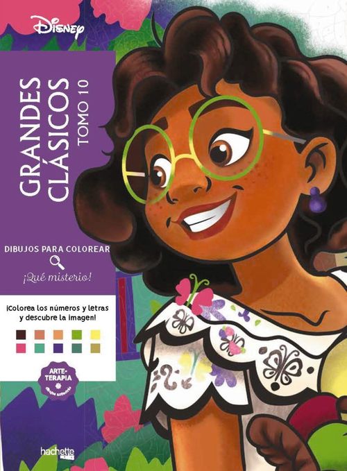 DIBUJOS PARA COLOREAR QUE MISTERIO GRANDES CLASICOS TOMO 1