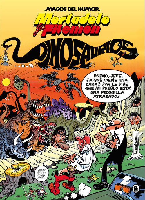 MORTADELO Y FILEMON DINOSAURIOS MAGOS DEL HUMOR