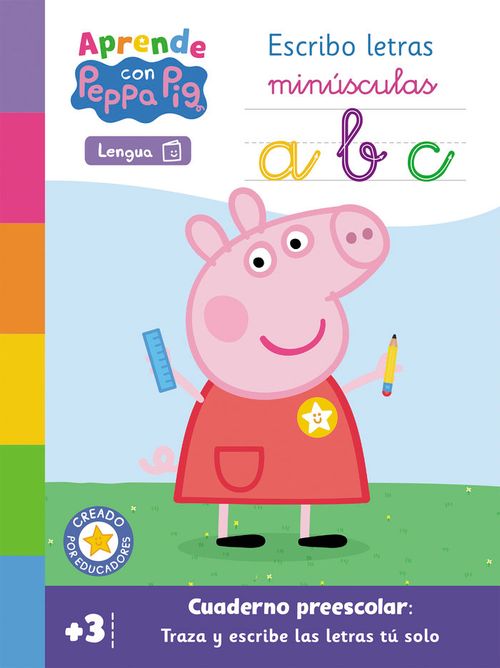 APRENDO CON PEPPA ESCRIBO LETRAS MINUSCULAS