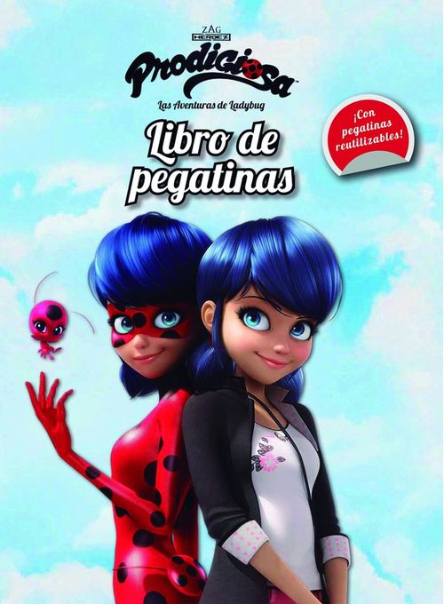 Prodigiosa Las aventuras de Ladybug Libro de pegatinas