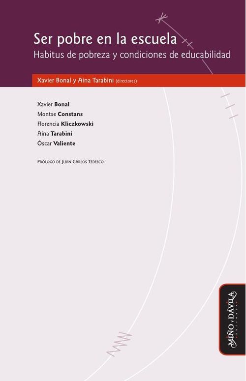 Ser pobre en la escuela