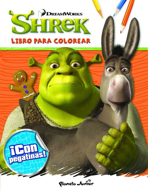 Shrek Libro para colorear