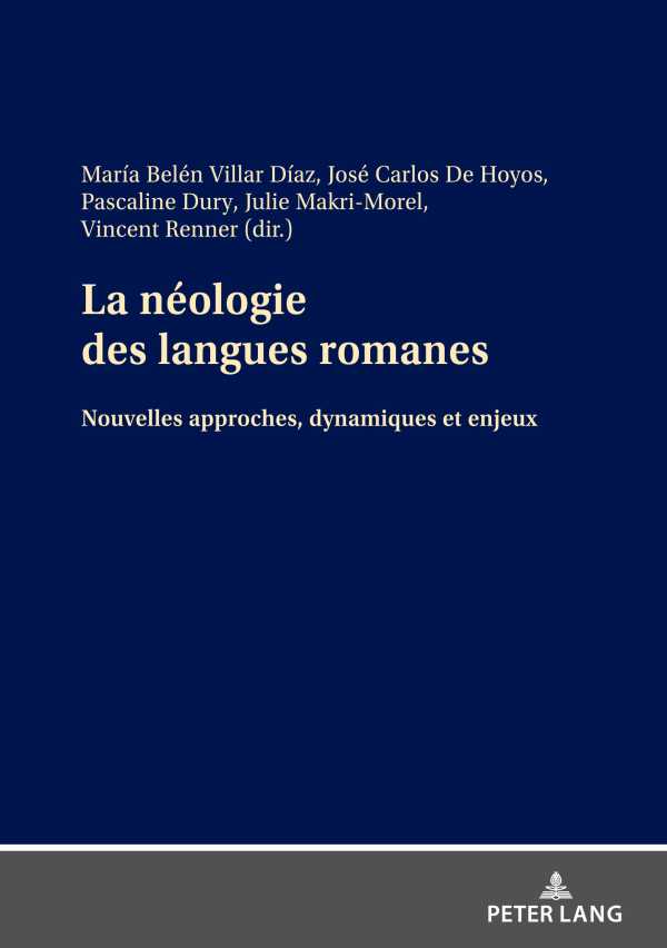 bw-la-neacuteologie-des-langues-romanes-peter-lang-9783631856963