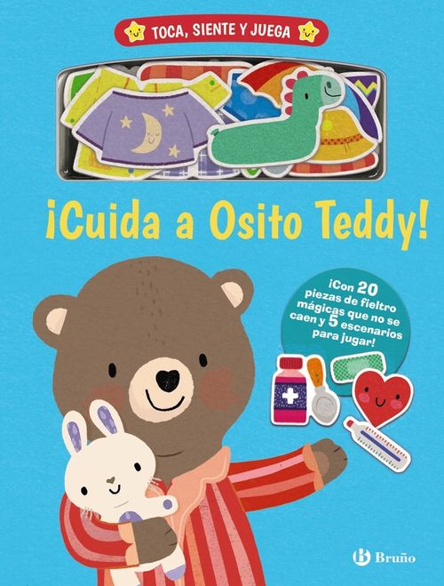TOCA SIENTE Y JUEGA CUIDA A OSITO TEDDY