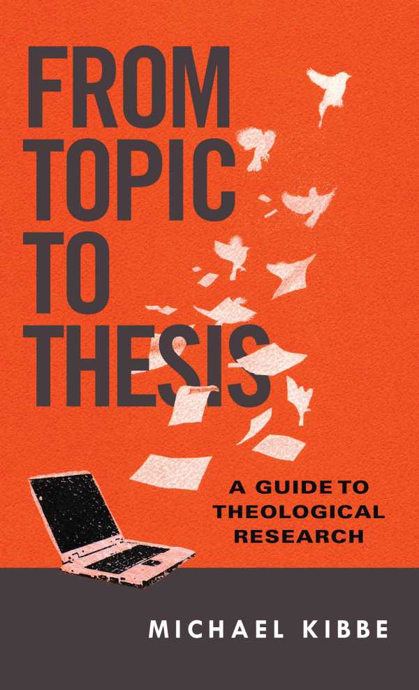 bw-from-topic-to-thesis-ivp-academic-9780830899814