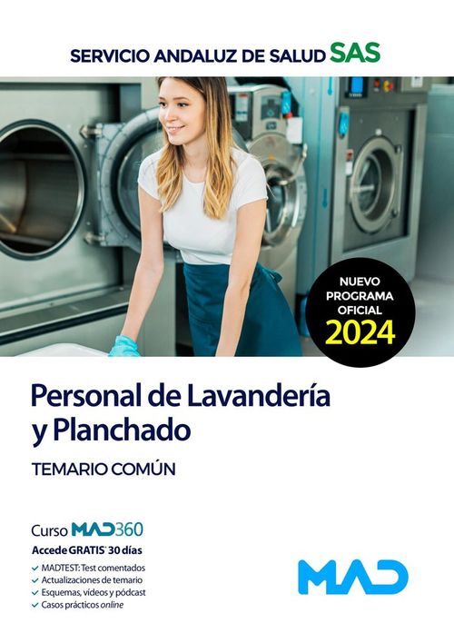 PERSONAL LAVANDERIA Y PLANCHADO TEMARIO COMUN SERVICIO ANDAL