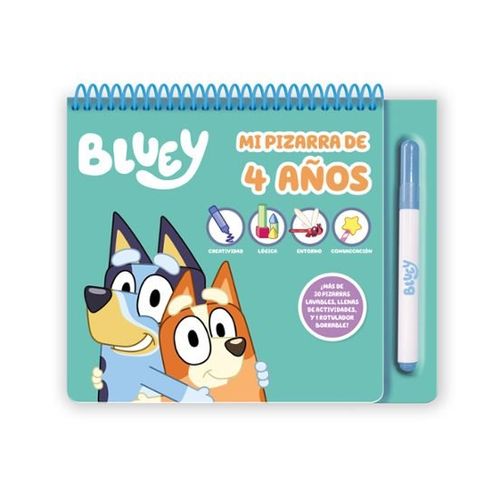 MI PIZARRA DE 4 ANOS BLUEY
