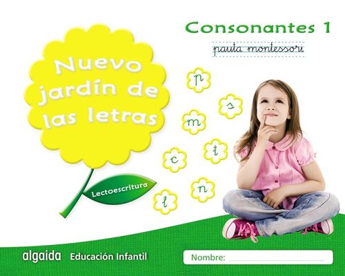 Nuevo jardin de las letras Consonantes 1 Pauta