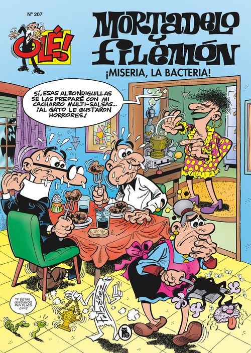 Miseria la Bacteria Ole Mortadelo 207
